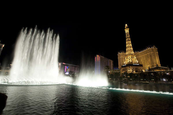 Dancing waters (again),  Las Vegas
